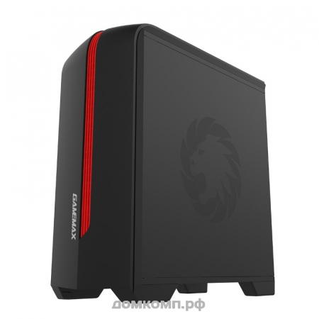 Игровой корпус GameMax H601-BR mATX [1xUSB3.0 1xUSB2.0 1x120мм вентилятор LED, прозрачное окно]